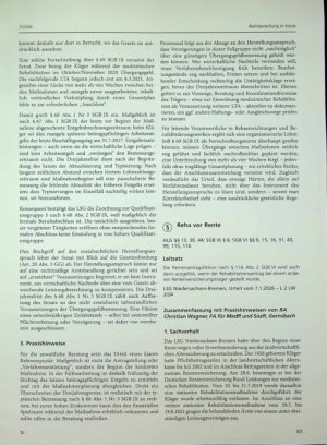 Vorschauseite 3: Therapierad als Hilfsmittel? Eigenaktivität als Scharnier zwischen § 33 SGB V und Eingliederungshilfe