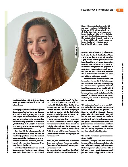 Vorschauseite 2: „Im öffentlichen Raum kommen wir dem Alltag der Menschen so nahe wie sonst nirgends.“