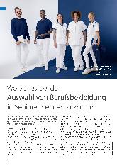 Vorschauseite 1: Worauf es bei der Auswahl von Berufsbekleidung in Seniorenheimen ankommt