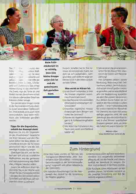 Vorschauseite 2: Der Frühstücksclub als aktivierendes Event