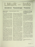 Vorschauseite 1: Informationen Pressemeldungen Presseschau