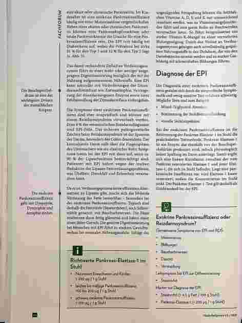 Vorschauseite 2: Exokrine Pankreasinsuffizienz: Rezonenzyme - eine Alternative zum Pankreatin