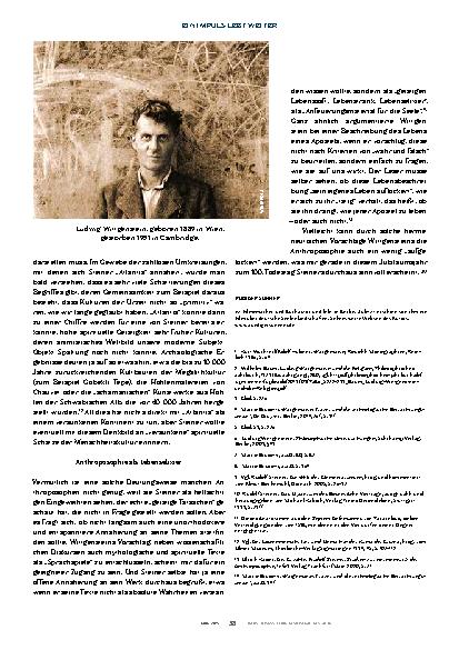 Vorschauseite 5: Anthroposophie als Sprachspiel und Lebensform