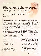 Vorschauseite 1: Phasengerecht versorgen