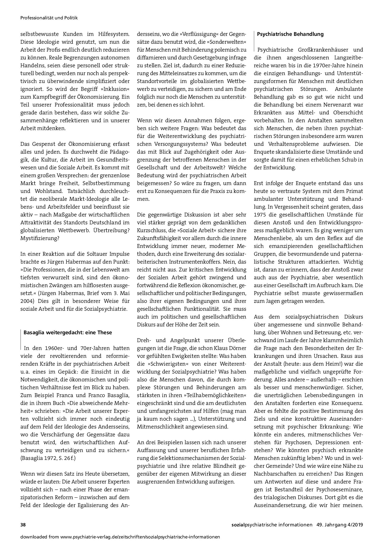 Vorschauseite 2: Herausforderungen im Spannungsfeld von Ökonomisierung, Inklusion und Singularisierung