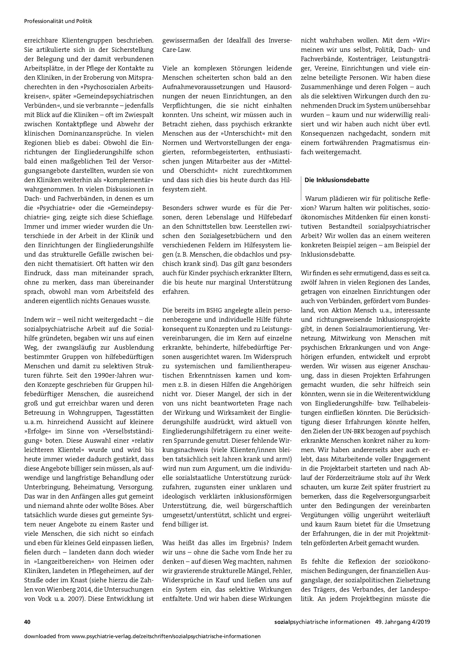 Vorschauseite 4: Herausforderungen im Spannungsfeld von Ökonomisierung, Inklusion und Singularisierung