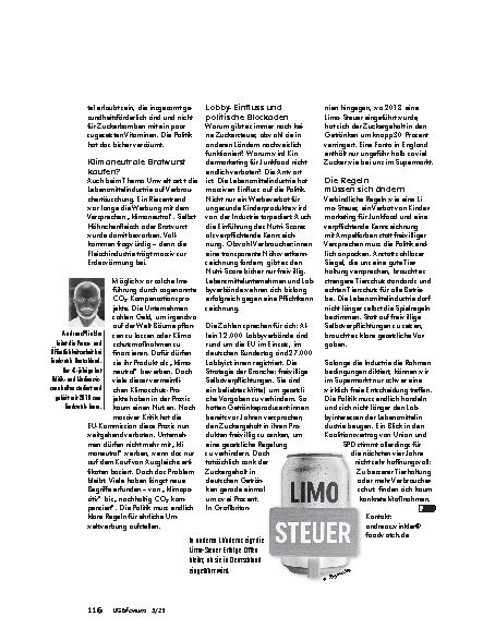 Vorschauseite 3: Die raffinierten Strategien der Lebensmittelindustrie