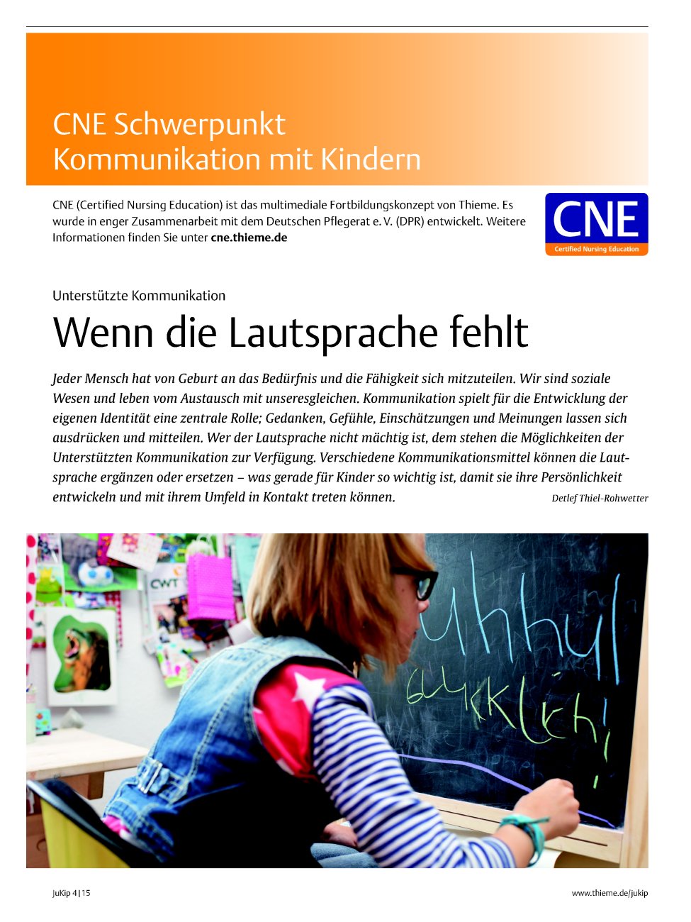 Vorschauseite 1: Wenn die Lautsprache fehlt