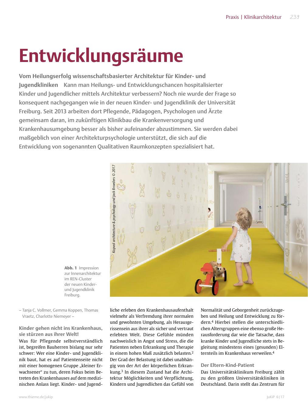 Vorschauseite 1: Entwicklungsräume