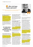 Vorschauseite 1: Hier wird man immer gebraucht.