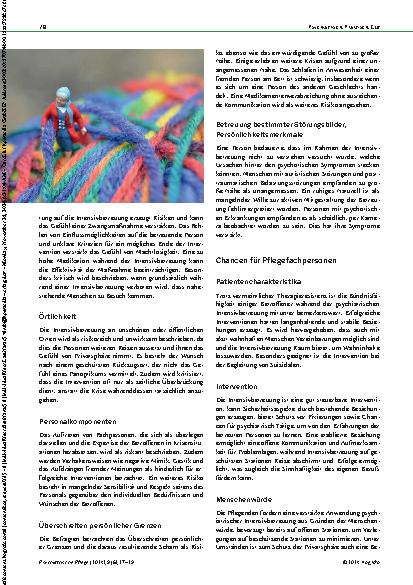 Vorschauseite 2: Chancen und Risiken Intensivbetreuung – Teil 3