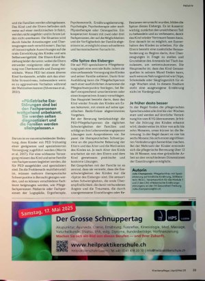 Vorschauseite 2: Essstörungen bei Kindern: Eine spezialisierte pflegerische Beratung