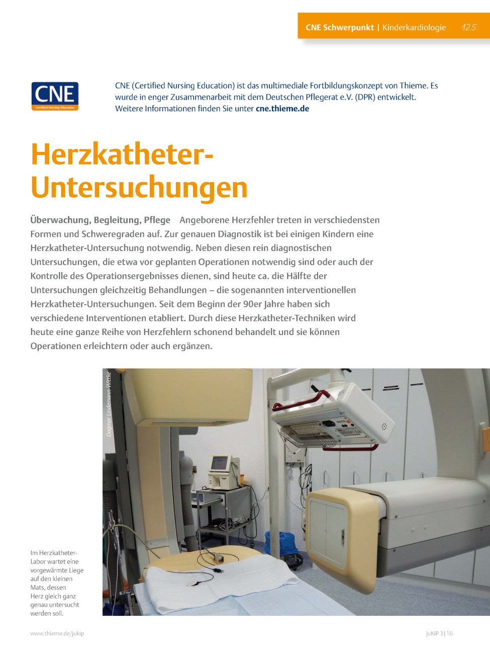 Vorschauseite 1: Herzkatheter-Untersuchungen