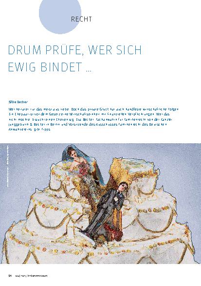 Vorschauseite 1: Drum prüfe, wer sich ewig bindet. ..