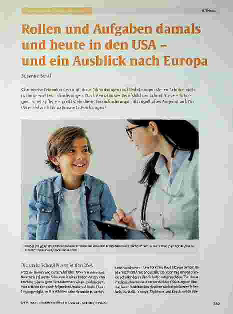 Vorschauseite 1: Rollen und Aufgaben damals und heute in den USA - und ein Ausblick nach Europa