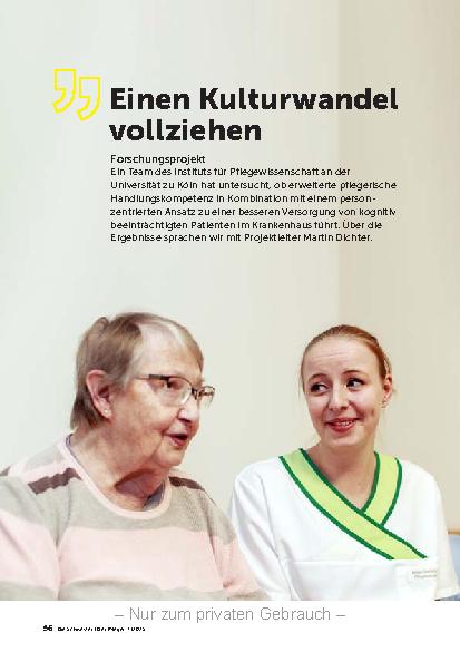 Vorschauseite 1: Einen Kulturwandel vollziehen.