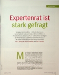 Vorschauseite 2: Expertenrat ist stark gefragt.