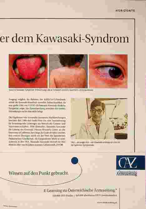 Vorschauseite 2: Der Mensch hinter dem Kawasaki-Syndrom