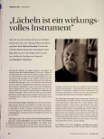 Vorschauseite 1: Lächeln ist ein wirkungsvolles Instrument.