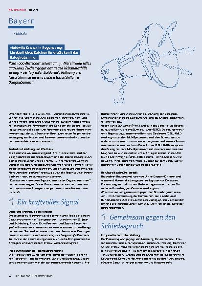 Vorschauseite 3: Nachrichten aus den Landesverbänden