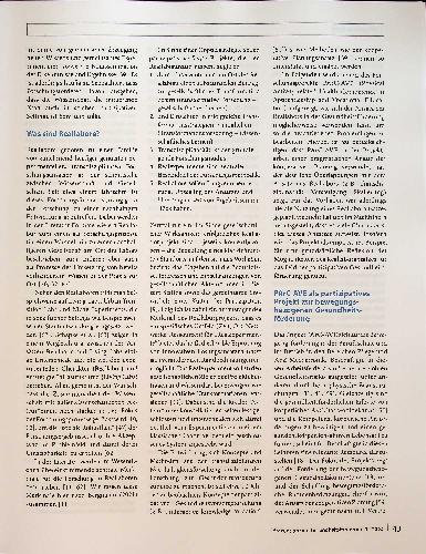 Vorschauseite 4: Gesundheitsförderung im Reallabor?