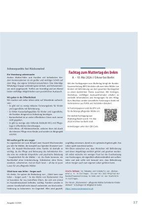 Vorschauseite 2: Rückenwind – wenn das Leben eine andere Richtung nimmt