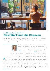 Vorschauseite 1: New Work und die Chancen Serie Führung und Präventionskultur Teil 10