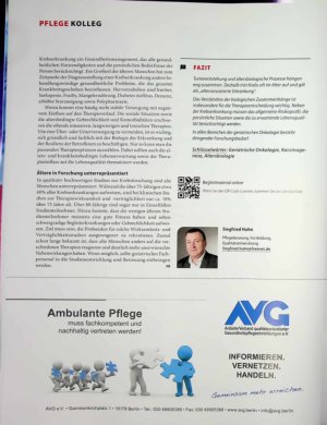 Vorschauseite 3: Warum Krebs im Alter besonders fordert