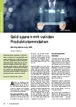 Vorschauseite 1: Geld sparen mit validen Produktstammdaten - Wie Digitalisierung hilft