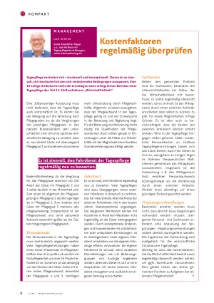 Vorschauseite 1: Kostenfaktoren regelmäßig überprüfen