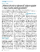 Vorschauseite 1: „Wenn ich mit anderen Kindern spiele – das macht mich glücklich. “