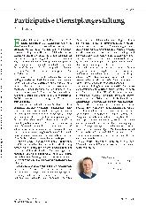 Vorschauseite 1: Partizipative Dienstplangestaltung