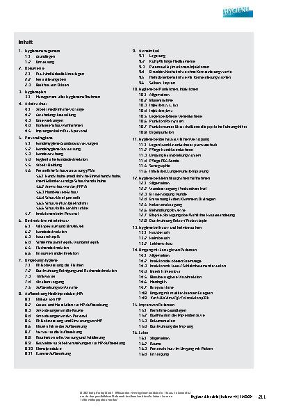 Vorschauseite 2: Hygienische Aspekte in der hausärztlichen Praxis – Leitfaden zum Hygienemanagement