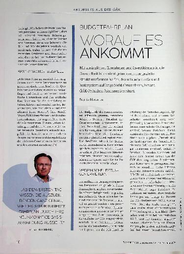Vorschauseite 1: Budgefahrplan warauf es ankommt