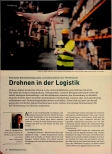 Vorschauseite 1: Drohnen in der Logistik