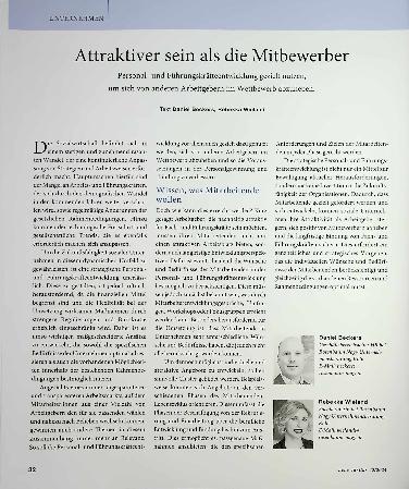 Vorschauseite 1: Attraktiver sein als die Mitbewerber