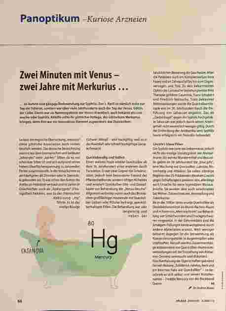 Vorschauseite 1: Zwei Minuten mit Venus - zwei Jahre mit Merkur. ..
