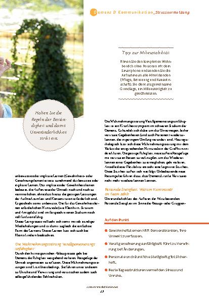 Vorschauseite 2: Beständigkeit schenkt Sicherheit