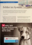 Vorschauseite 1: Fehler im System