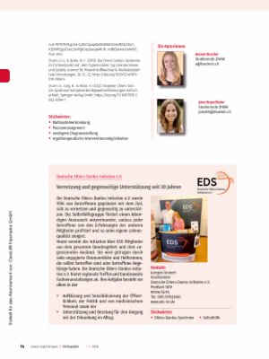 Vorschauseite 5: Besondere Herausforderungen erfordern besondere Lösungen - Eine Handreichung für Menschen mit Ehlers-Danlos-Syndromen
