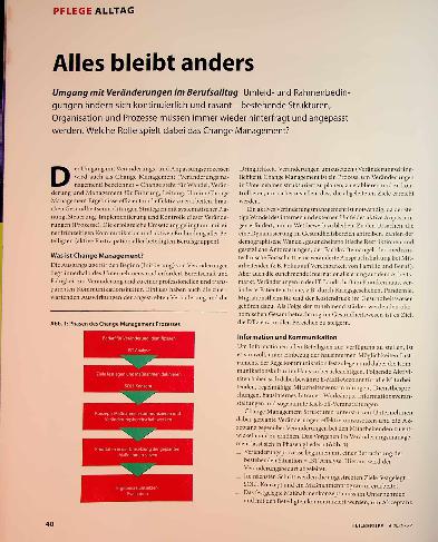 Vorschauseite 1: Alles bleibt anders