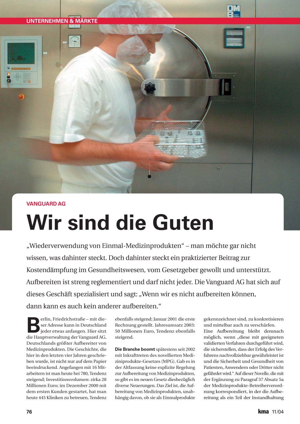 Vorschauseite 1: Wir sind die Guten