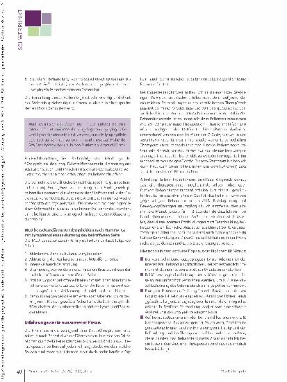 Vorschauseite 4: Lymphödem nach Krebstherapie