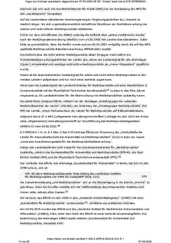 Vorschauseite 5: 30 Jahre Medizinprodukterecht: Entwicklung des rechtlichen Umfelds für Medizinprodukte von 1990 bis heute