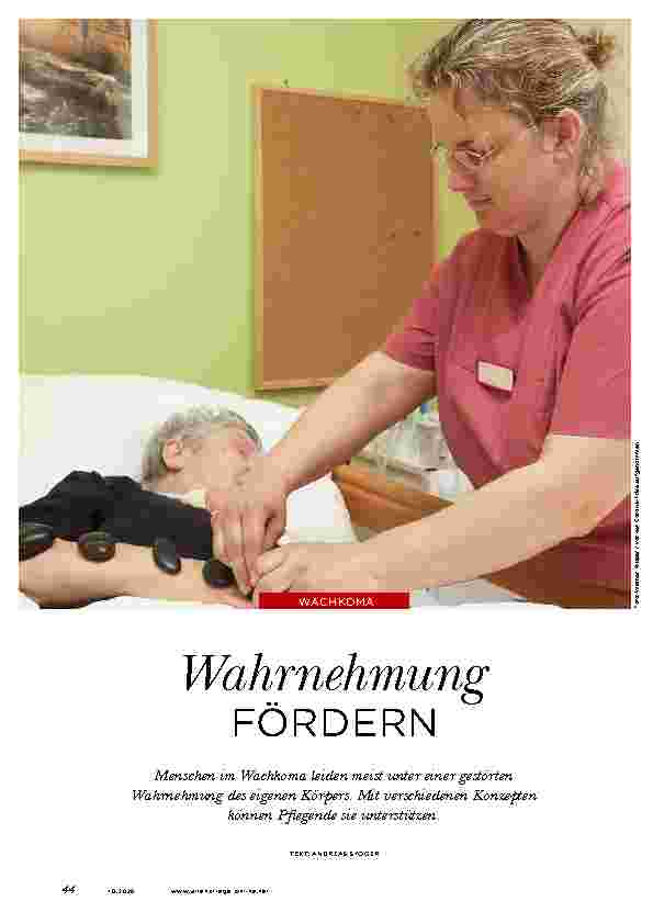 Vorschauseite 1: Wahrnehmung FÖRDERN