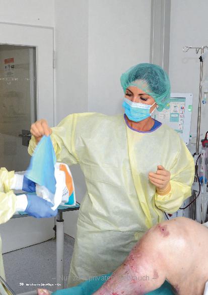 Vorschauseite 1: Wundauflagen richtig einsetzen