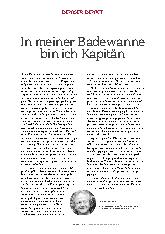 Vorschauseite 1: In meiner Badewanne bin ich Kapitän.