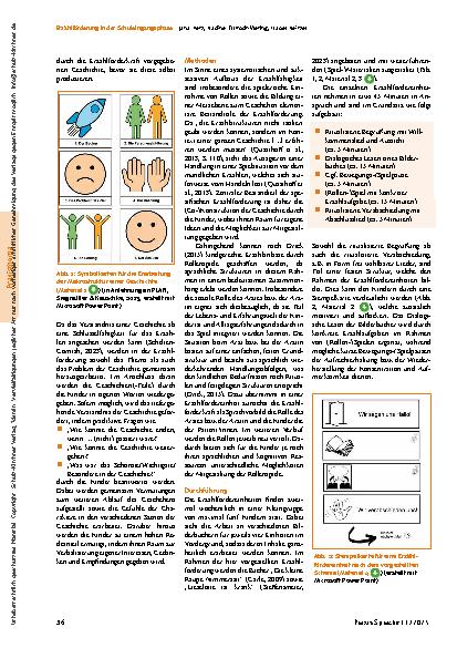 Vorschauseite 2: Erzählförderung in der Schuleingangsphase