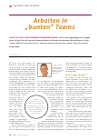 Vorschauseite 1: Arbeiten in „bunten” Teams