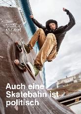 Vorschauseite 1: Auch eine Skatebahn ist politisch.